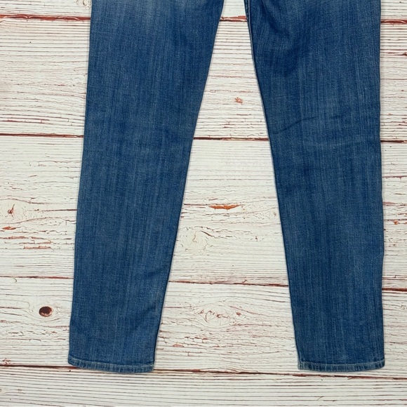 7 for all Mankind Josefina Skinny Boyfriend Jeans Sz 25 - Picture 8 of 14